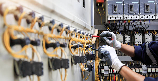 Professional Electrician technician working in East Mountain, TX